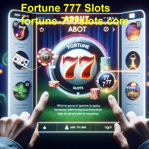 Descubra Tudo Sobre os Jogos de Slots no Fortune 777